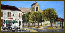 1er prix au concours de peinture à Avers Saint George le 03092016