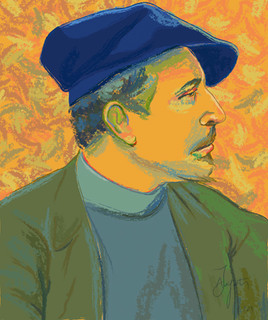 Gauguin à la casquette bleue