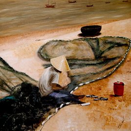 Le filet du p&ecirc;cheur