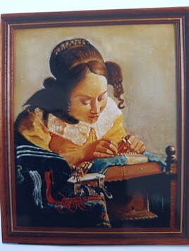 La dentellière copie Vermeer