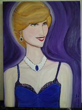 " Le saphir et la soie ... "   Lady Diana