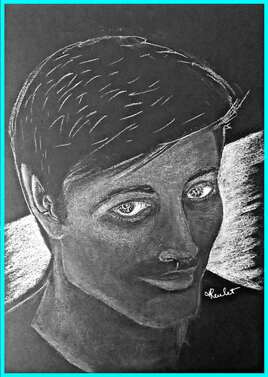 Portrait masculin / Drawing :  Male portrait