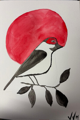 Oiseau japonais