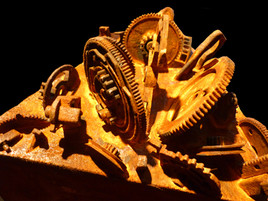 Le dernière étage de la tour du temps (détail).