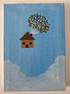 Ballons dans le ciel