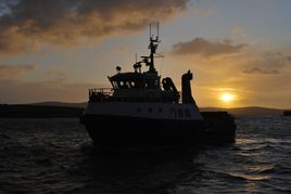 photo du soleil au lever du jour