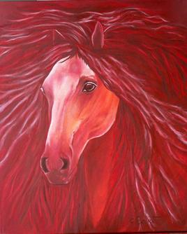 Le cheval rouge