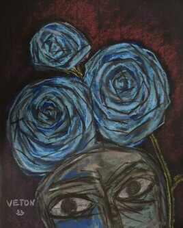 Les roses bleues…