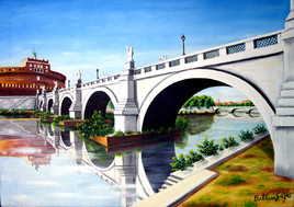 ROMA-Ponte Sant Angelo 49-2005