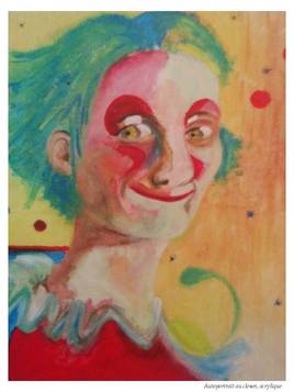 Autoportrait au clown