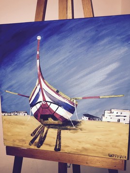 Barque de pêche portugaise