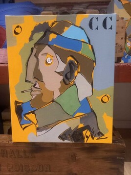 MARIN PECHEUR PEINTURE BRETONNE