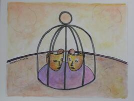 Amour en cage