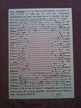 L'Art selon Monsieur G. n&deg;1