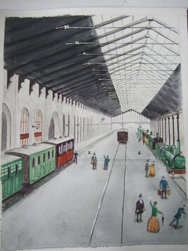 Intérieur de la Gare de Lyon