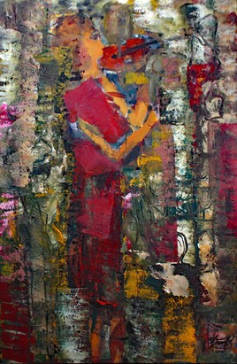 jeune femme violoniste graffitis jeune femme violoniste graffitis