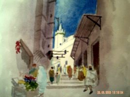 Fraicheur dans la ruelle