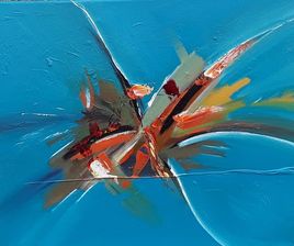 Locura rencontre huile et acrylique,