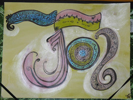 travail d'apr&egrave;s calligraphie 2