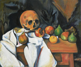 Vanité, d'après Paul Cézanne - Copy according to Paul Cézanne
