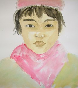Portrait d'un jeune Chinois