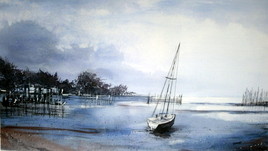 Waiting for the tide...