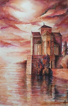 Talmont sur Gironde (libre inspiration)