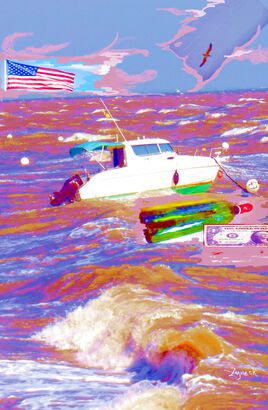 Bouteille &agrave; la Mer cot&eacute; USA