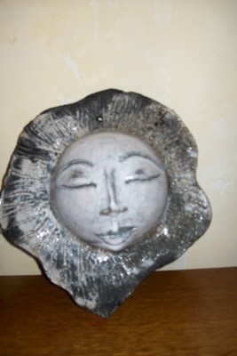 SOLEIL RAKU BLANC petit