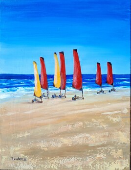 chars &agrave; voile &agrave; Ol&eacute;ron 1