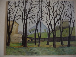 Paysage d'après Cézanne