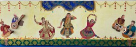 Danseuses Musiciens indiens
