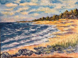 vers la passe blanche...Oleron