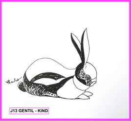 Inktober J13 : Gentil / Kind