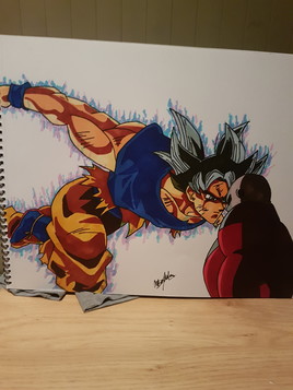 Sangoku ultra instinct vs jiren
