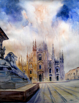 La cath&eacute;drale de Milan