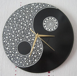 Horloge yin yang