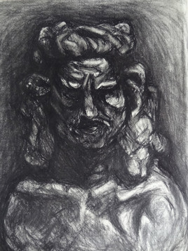 Buste de Rembrandt vieux