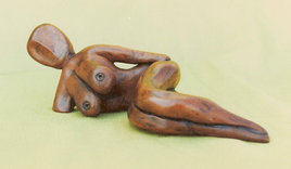 La femme couch&eacute;e