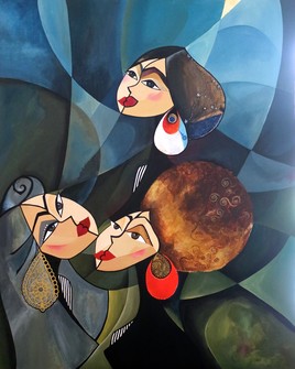 The Three Sisters – 101x128 cm