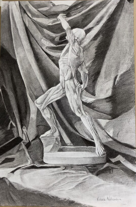 «Athlète» par Victoria, 13 ans