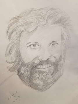Portrait Georges moustaki