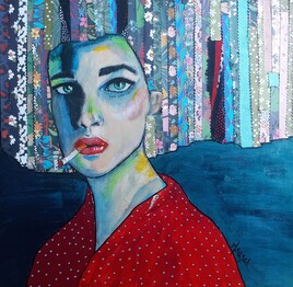 la fille aux yeux menthe à l'eau