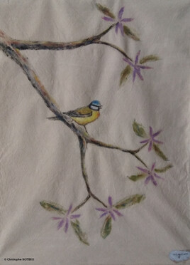 Le chant de la M&eacute;sange bleue