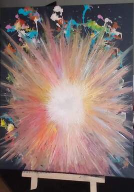 Explosion galactique