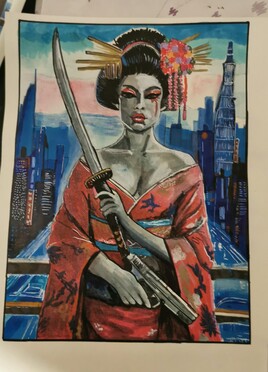 Le combat d une geisha