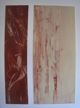 Dyptique en chocolat