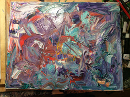 third work of three oil works done together