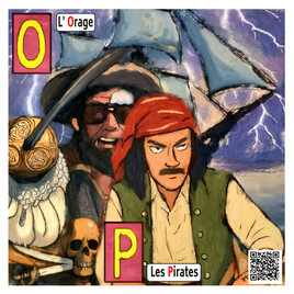 Alphabet fran&ccedil;ais pour nos petits - Lettres O et P