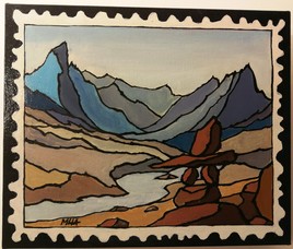 Inukshuk des terres de Baffin